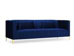 Dīvāns Micadoni Home Annite 3S, zils