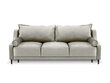 Dīvāns Micadoni Home Rutile 3S, bēša krāsas cena un informācija | Dīvāni | 220.lv