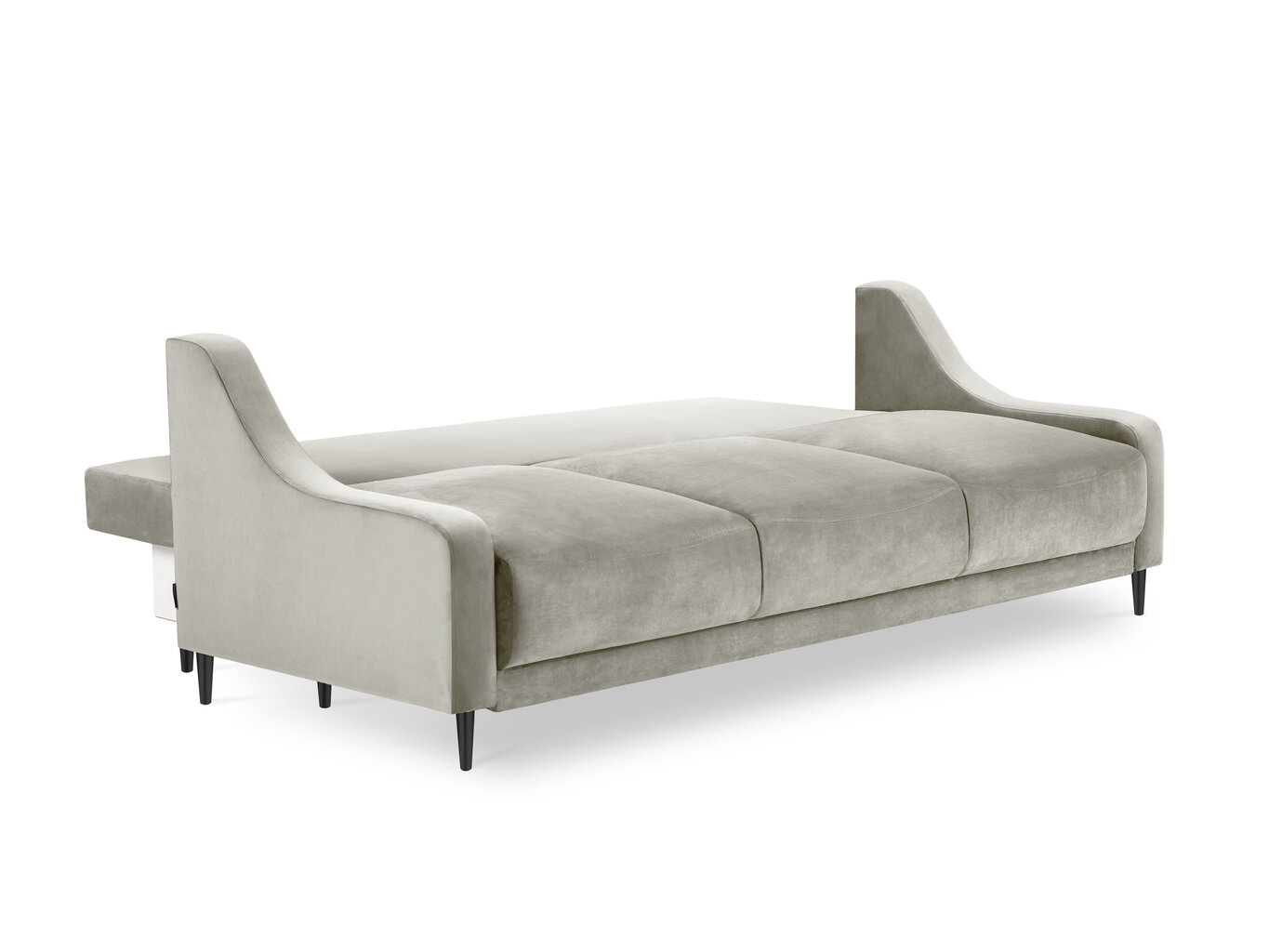 Dīvāns Micadoni Home Rutile 3S, bēša krāsas cena un informācija | Dīvāni | 220.lv