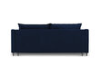 Dīvāns Micadoni Home Rutile 3S, zils cena un informācija | Dīvāni | 220.lv