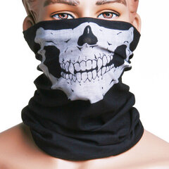 Полиэстерная маска с принтом черепа цена и информация | Мужские шарфы, шапки, перчатки | 220.lv