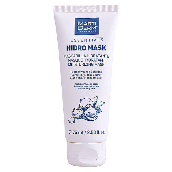 MARTIDERM mitrinoša maska HIDRO MASK, 75 ml cena un informācija | Sejas maskas, acu maskas | 220.lv