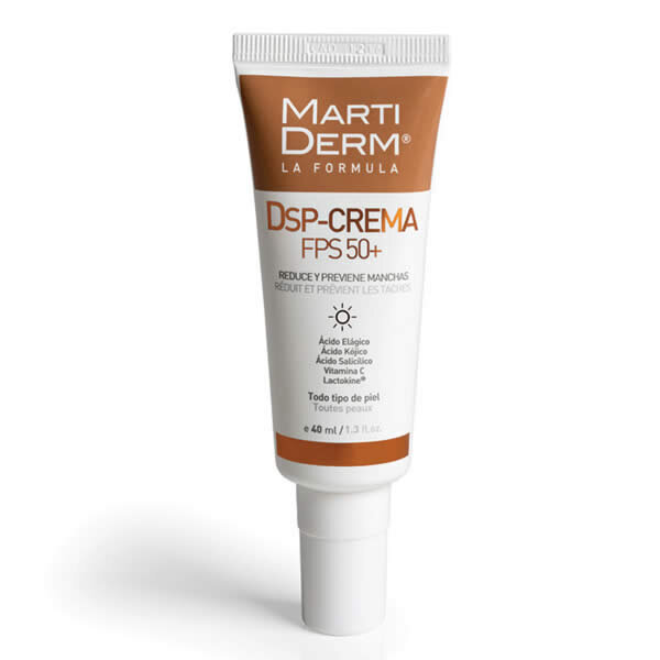 MARTIDERM krēms pigmentācijas noņemšanai DSP-CREAM SPF 50+, 40 ml cena un informācija | Sejas krēmi | 220.lv