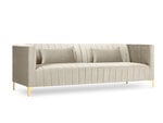 Dīvāns Micadoni Home Annite 3S, smilškrāsas