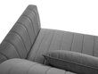 Dīvāns Micadoni Home Annite 3S, gaiši pelēks cena un informācija | Dīvāni | 220.lv