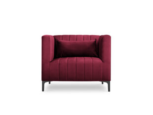 Krēsls Micadoni Home Annite, sarkans/melns cena un informācija | Atpūtas krēsli | 220.lv