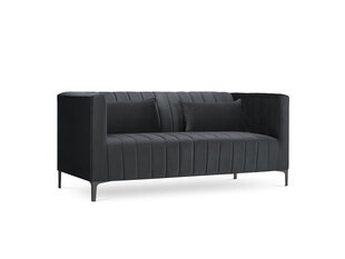 Dīvāns Micadoni Home Annite 2S, pelēks/melns cena un informācija | Dīvāni | 220.lv