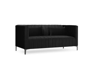 Dīvāns Micadoni Home Annite 2S, melnas krāsas cena un informācija | Dīvāni | 220.lv