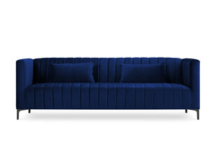 Dīvāns Micadoni Home Annite 3S, zils/melns cena un informācija | Dīvāni | 220.lv