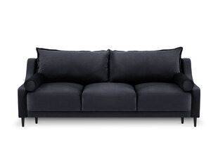 Dīvāns Micadoni Home Rutile 3S, tumši zils cena un informācija | Dīvāni | 220.lv