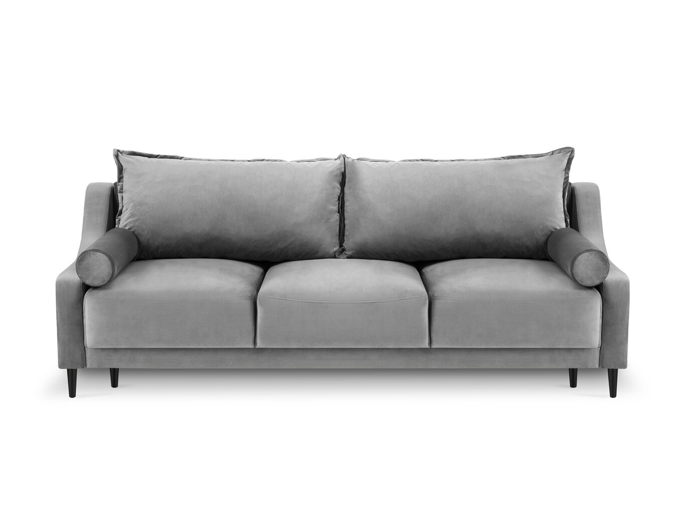 Dīvāns Micadoni Home Rutile 3S, pelēks cena un informācija | Dīvāni | 220.lv