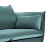 Dīvāns Micadoni Home Agate 4S, gaiši zaļš цена и информация | Dīvāni | 220.lv