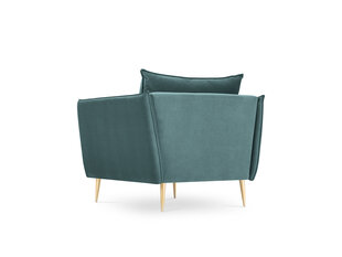 Кресло Micadoni Home Agate, темно-зеленое/золотистое цена и информация | Кресла для отдыха | 220.lv