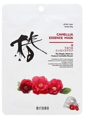 Тканевая маска для лица Mitomo Camelia 25 г цена и информация | Маски для лица, патчи для глаз | 220.lv