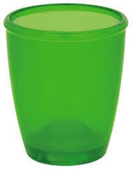 Чаша для зубной щетки Toronto green plastic цена и информация | Аксессуары для ванной комнаты | 220.lv
