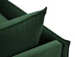 Krēsls Micadoni Home Agate, zaļš/melns cena un informācija | Atpūtas krēsli | 220.lv