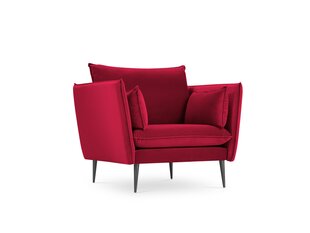 Krēsls Micadoni Home Agate, sarkans/melns cena un informācija | Atpūtas krēsli | 220.lv
