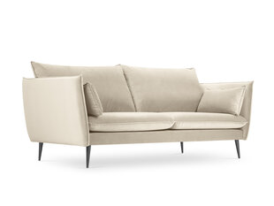 Dīvāns Micadoni Home Agate 3S, smilškrāsas cena un informācija | Dīvāni | 220.lv