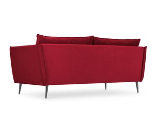 Dīvāns Micadoni Home Agate 3S, sarkans cena un informācija | Dīvāni | 220.lv