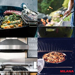 Средство для чистки барбекю, духовок и гриля MILANA цена и информация | Очистители | 220.lv