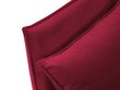 Dīvāns Micadoni Home Agate 2S, sarkans/zelta krāsas cena un informācija | Dīvāni | 220.lv