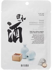 Тканевая маска для лица Mitomo Sake 25 г цена и информация | Маски для лица, патчи для глаз | 220.lv