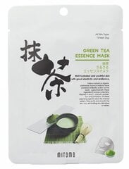 Loksnes sejas maska Mitomo Green Tea 25 g cena un informācija | Sejas maskas, acu maskas | 220.lv