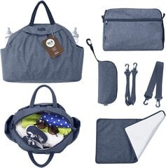 Мамина сумка с аксессуарами Tots, синяя цена и информация | Аксессуары для колясок | 220.lv