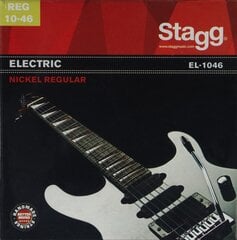 Stīgas elektriskai ģitārai Stagg EL-1046 .010 - .046 cena un informācija | Mūzikas instrumentu piederumi | 220.lv