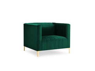 Кресло Micadoni Home Annite, зеленое/золотистое цена и информация | Кресла в гостиную | 220.lv