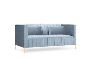 Dīvāns Micadoni Home Annite 2S, gaiši zils cena un informācija | Dīvāni | 220.lv