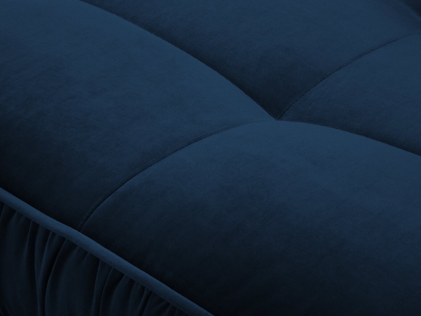 Dīvāns Micadoni Home Jardanite 3S, zils cena un informācija | Dīvāni | 220.lv