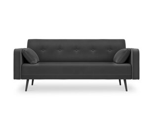 Dīvāns Micadoni Home Jasper 3S, pelēks cena un informācija | Dīvāni | 220.lv
