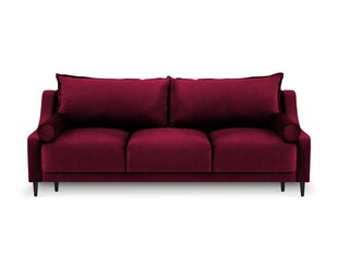 Dīvāns Micadoni Home Rutile 3S, sarkans cena un informācija | Dīvāni | 220.lv