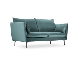 Dīvāns Micadoni Home Agate 2S, gaiši zaļš cena un informācija | Dīvāni | 220.lv