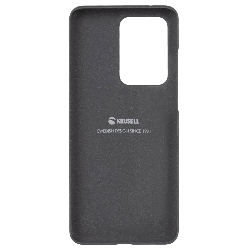 Krusell Essentials SandCover, piemērots Samsung Galaxy S20 Ultra, melns cena un informācija | Telefonu vāciņi, maciņi | 220.lv