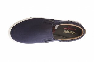 Обувь мужская Wrangler ICON SLIP ON Herringbone Twill, синяя цена и информация | Кроссовки мужские | 220.lv