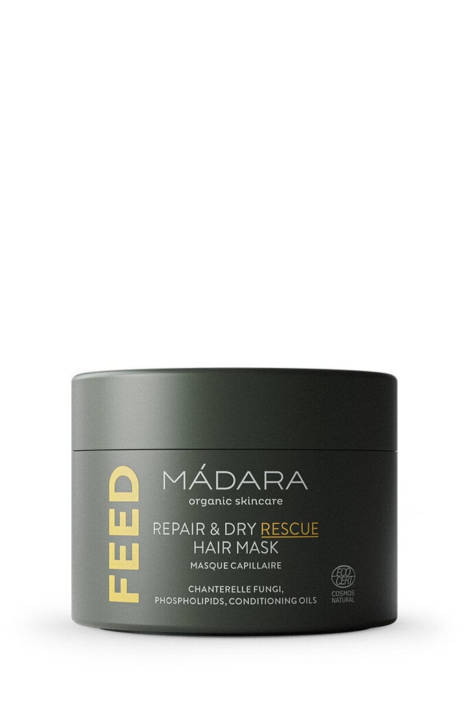 Barojoša matu maska ​​Madara Feed Repair & Dry Rescue, 180 ml cena un informācija | Matu uzlabošanai | 220.lv