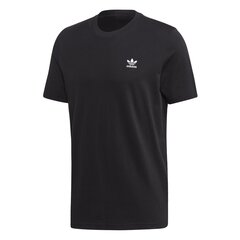 Vīriešu melns T-krekls Adidas Originals Trefoil Essentials Tee FM9969 cena un informācija | Vīriešu T-krekli | 220.lv