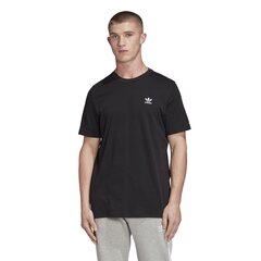 Мужская черная футболка Adidas Originals Trefoil Essentials Tee FM9969 цена и информация | Мужские футболки | 220.lv