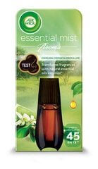 Air Wick Essential Mist наполнитель освежителя воздуха, с ароматом цветов апельсина и лайма, для придания энергии 20 мл цена и информация | Освежители воздуха | 220.lv