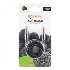 Sbox 3535-1,5B, AUX Cable 3.5mm - 3.5mm, 1.5 m cena un informācija | Kabeļi un vadi | 220.lv