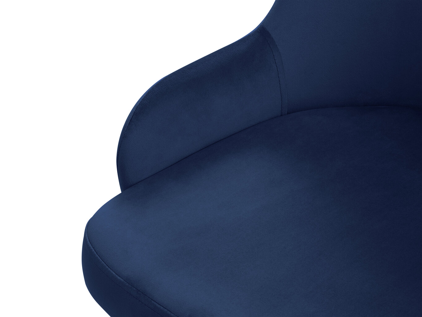 Krēsls Micadoni Home Flint, tumši zils cena un informācija | Virtuves un ēdamistabas krēsli | 220.lv