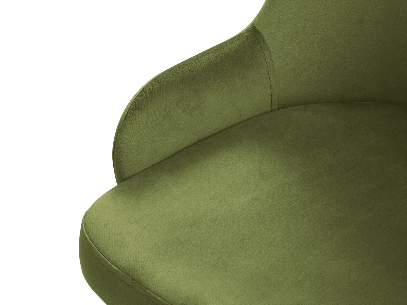 Krēsls Micadoni Home Flint, zaļš cena un informācija | Virtuves un ēdamistabas krēsli | 220.lv
