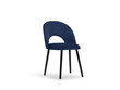 Krēsls Micadoni Home Tanti, tumši zils цена и информация | Virtuves un ēdamistabas krēsli | 220.lv