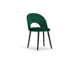 Krēsls Micadoni Home Tanti, tumši zaļš цена и информация | Virtuves un ēdamistabas krēsli | 220.lv