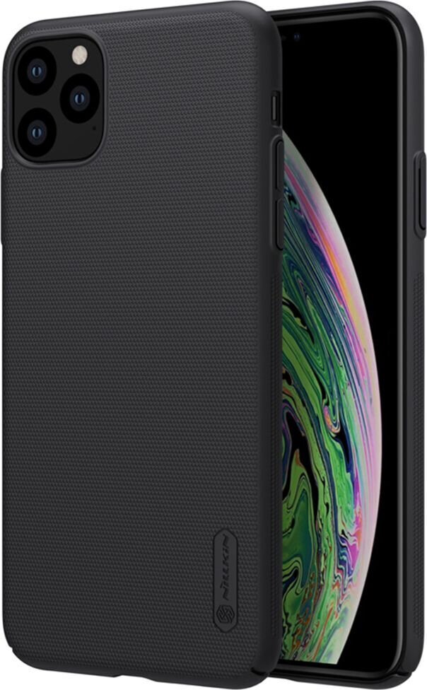 Nillkin Super Frosted Shield Case + kickstand for iPhone 11 Pro black cena un informācija | Somas, maciņi | 220.lv