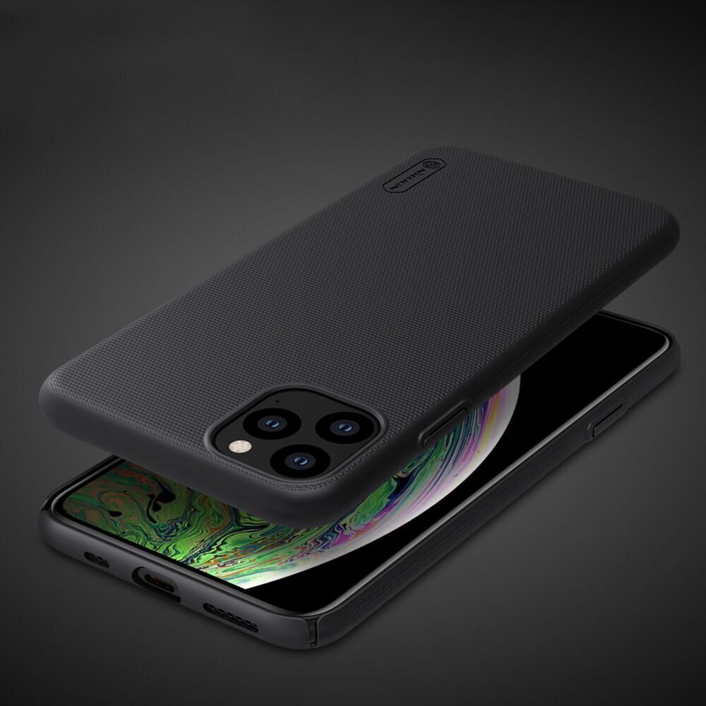 Nillkin Super Frosted Shield Case + kickstand for iPhone 11 Pro black цена и информация | Somas, maciņi | 220.lv