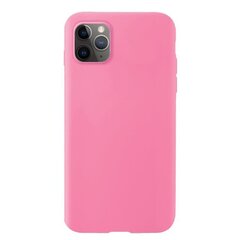 Silicone Case Soft Flexible Rubber Cover for iPhone 11 Pro Max pink (Pink) cena un informācija | Telefonu vāciņi, maciņi | 220.lv