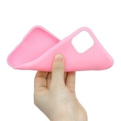Silicone Case Soft Flexible Rubber Cover for iPhone 11 Pro pink (Pink) cena un informācija | Telefonu vāciņi, maciņi | 220.lv